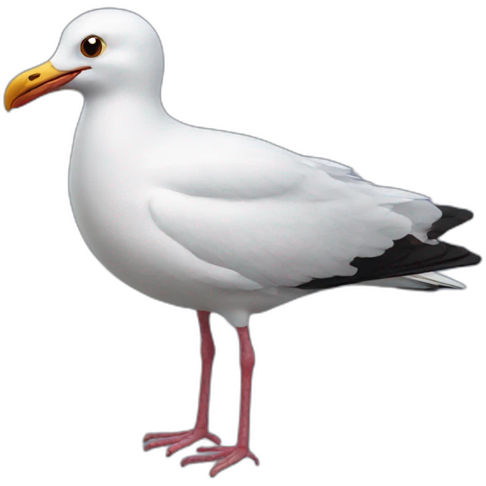 Spiderseagull emoji