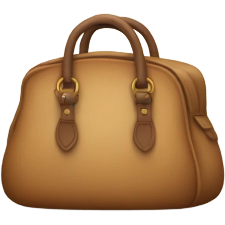 Bag with legs emoji