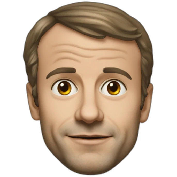 Emanuel macron à 4 pztte emoji