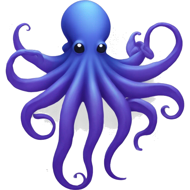 Kraken nuance couleur bleu violet content emoji