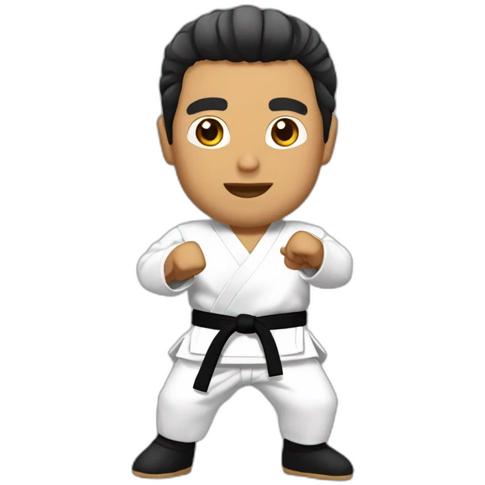 ángel ramiro karateka emoji