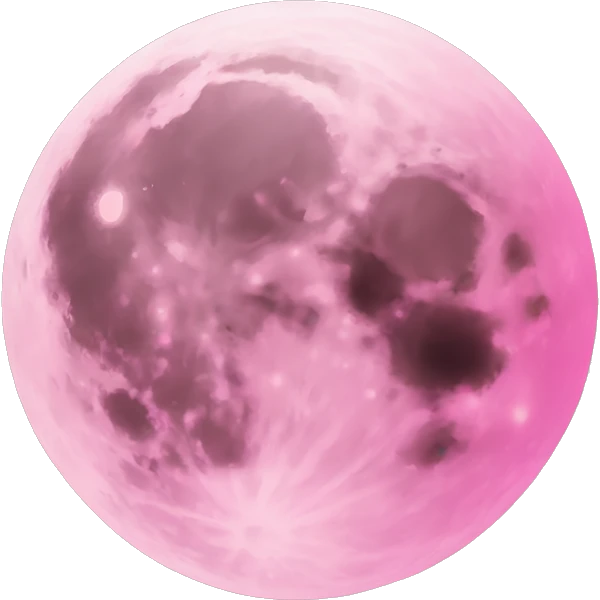 pink moon emoji