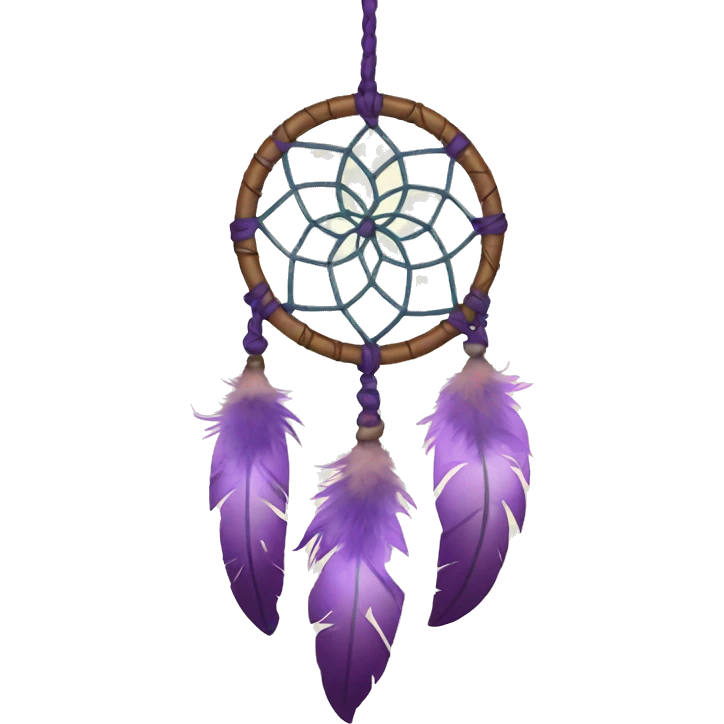 a hanging dreamcatcher  emoji