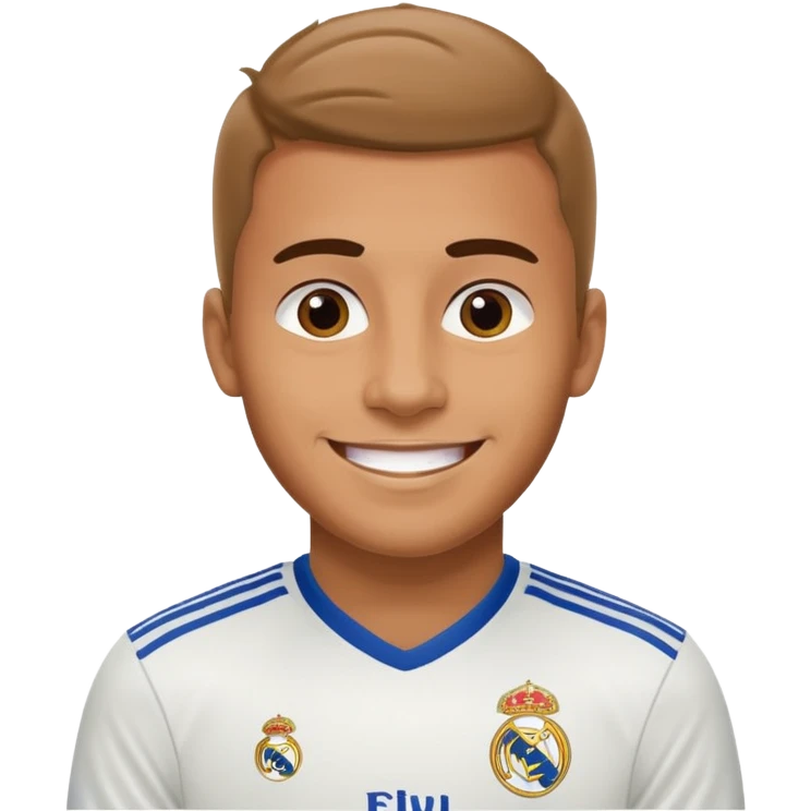 football supporter, real madrid emoji