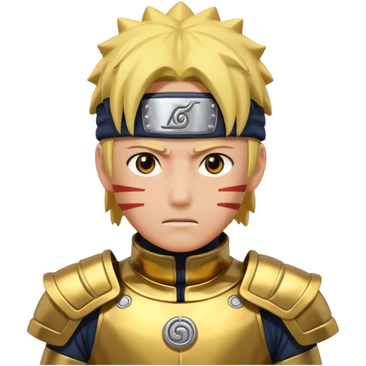 Naruto full GOLD emoji