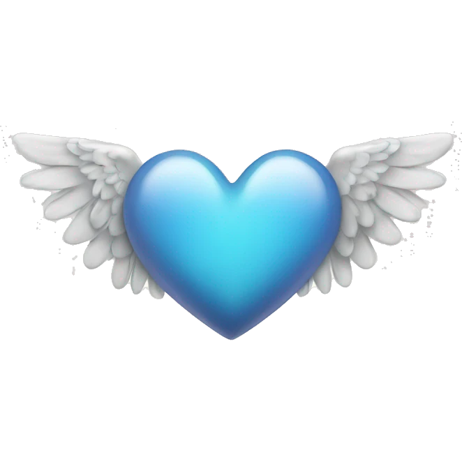 heart with angel wings emoji