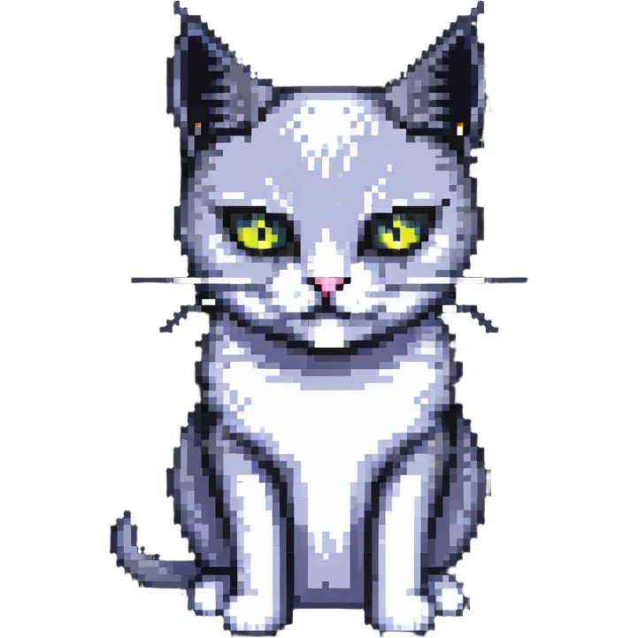 evil British cat emoji