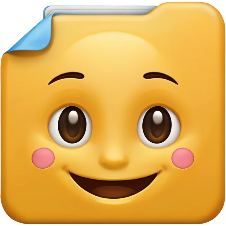 happy file emoji