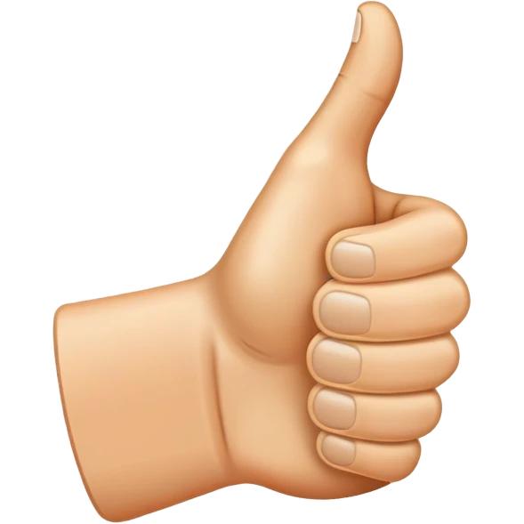 Thumb up
 emoji