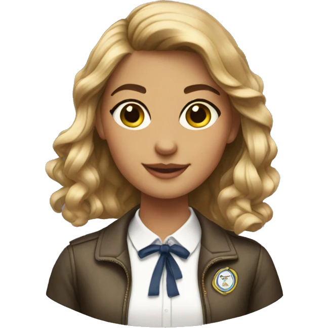preppy girl emoji