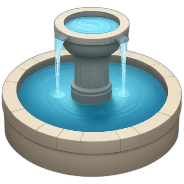 Water fountain  emoji