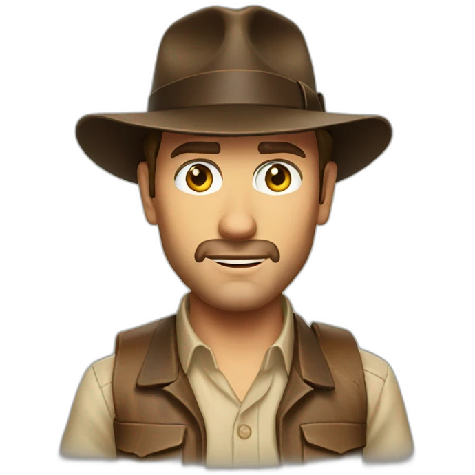 Indiana jones emoji