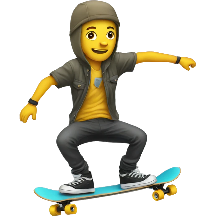 skateboarder emoji