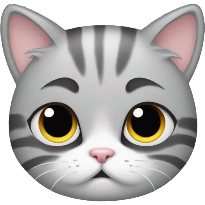 Sad kitty emoji