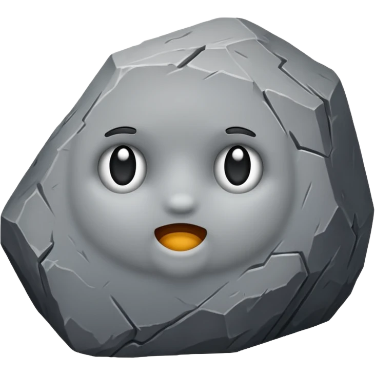 Rock emoji