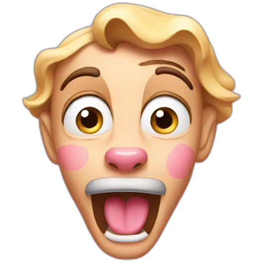 the pink panther shocked emoji