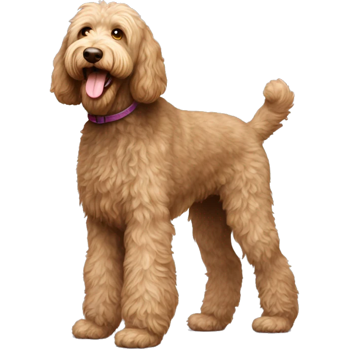 Australian Labradoodle, Full Body emoji