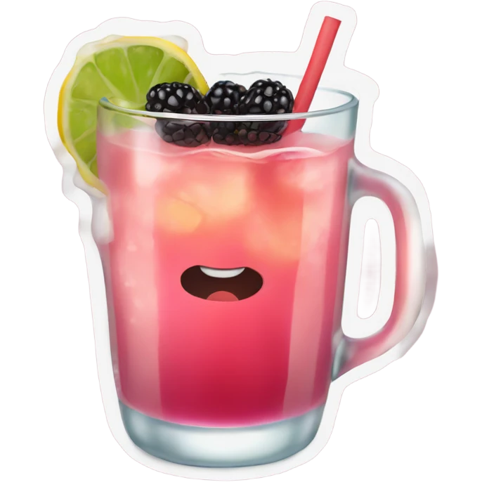 Blackberry Lemonade  emoji