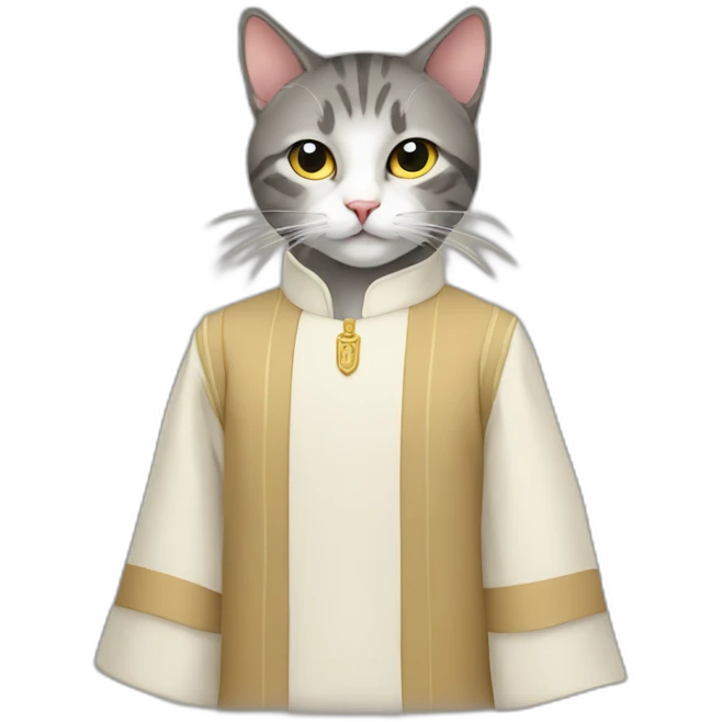 Cat in thobe emoji