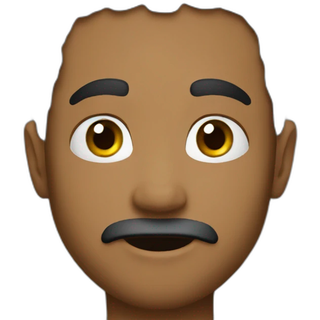 Crack guy emoji