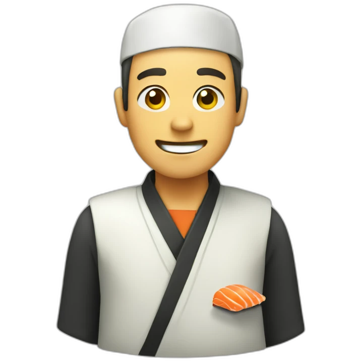sushi-man emoji