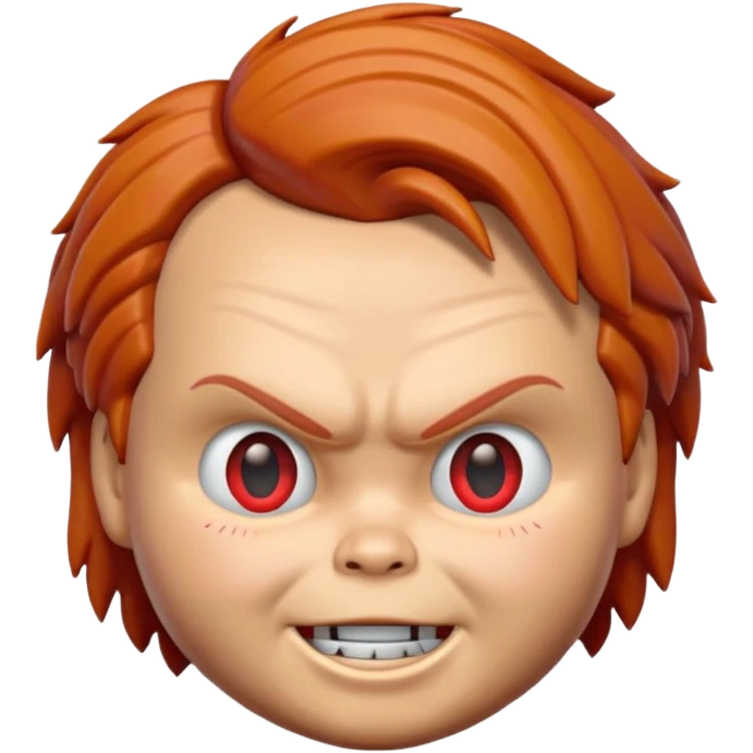 Un emojin de chuky emoji