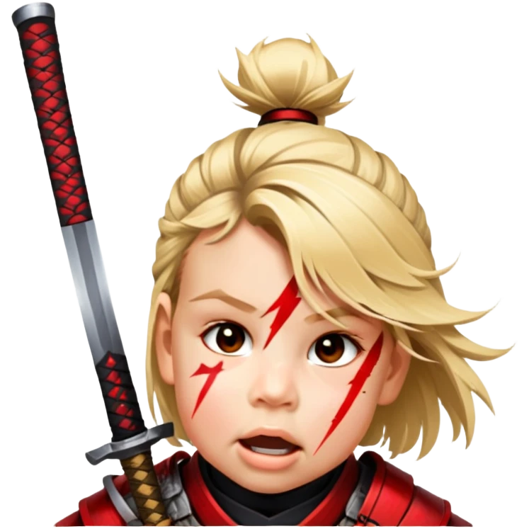 Battle-Ready Samurai emoji