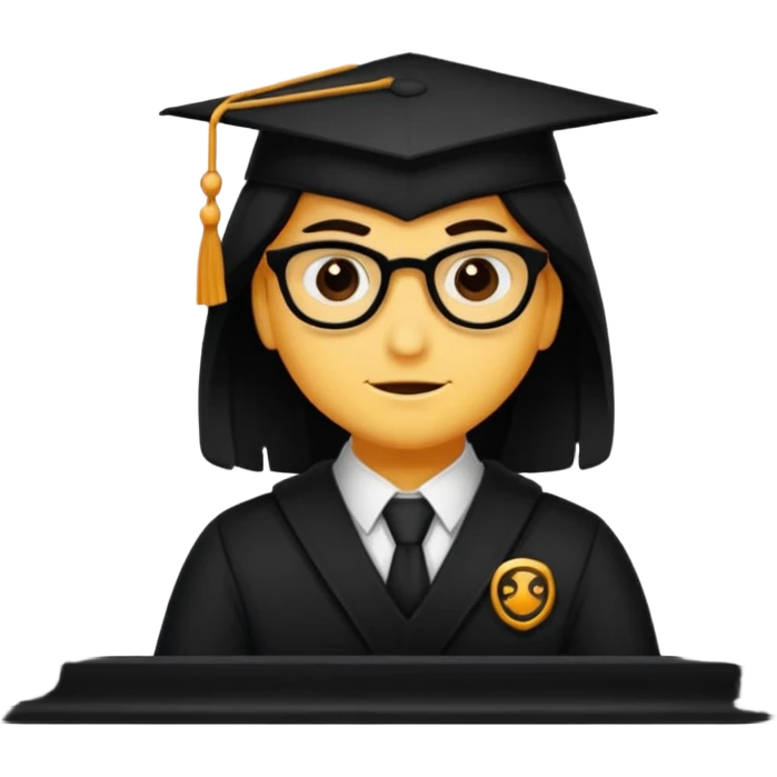 Dark academia emoji