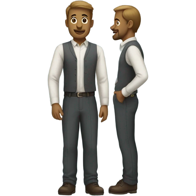 a pair of slacks emoji
