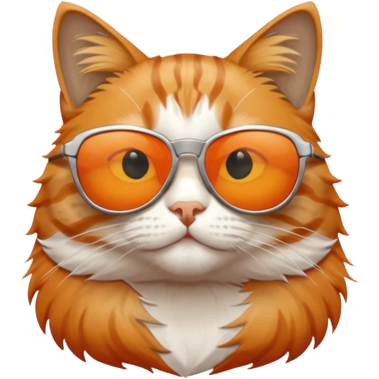 Cat wearing sunglasses emoji