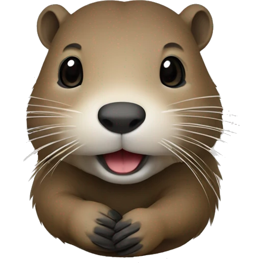 Nutria asiática  emoji