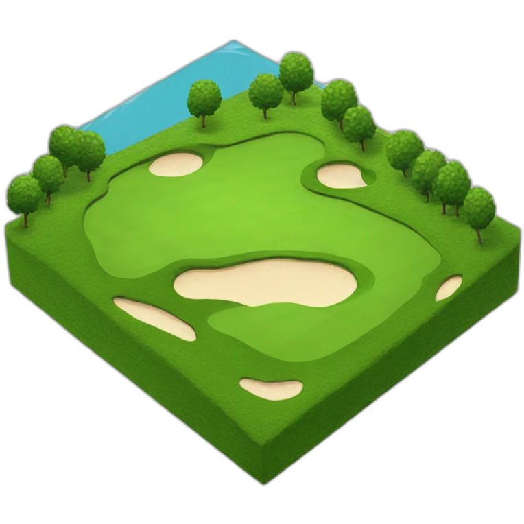 golf field emoji