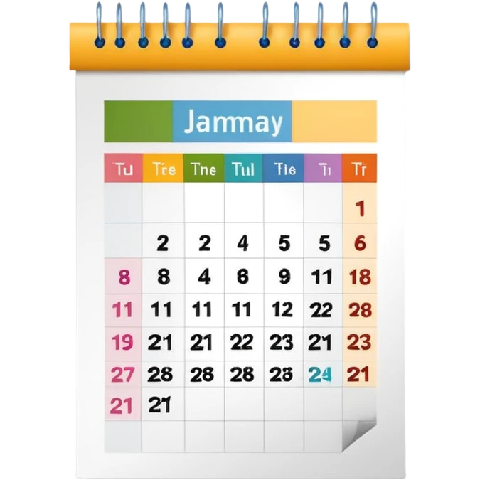calendario emoji