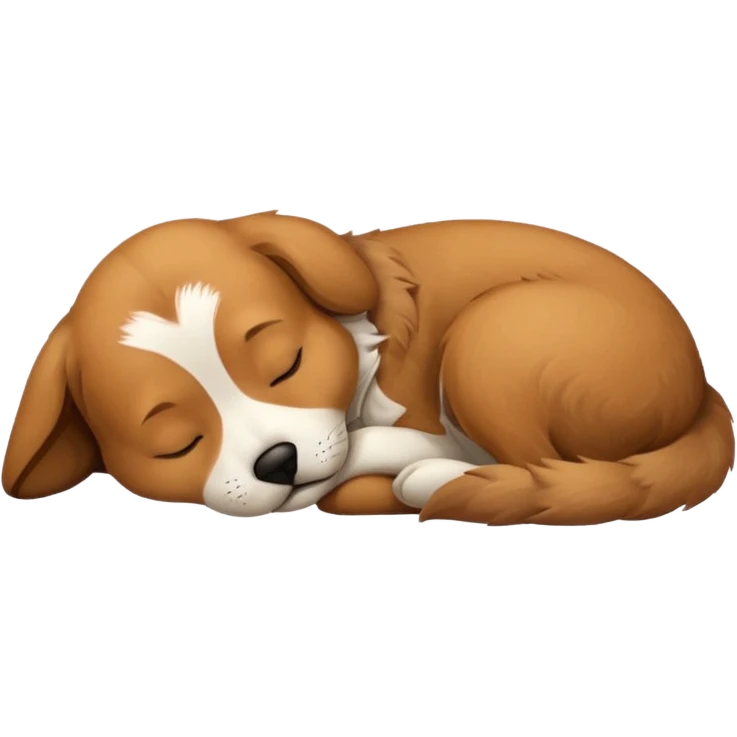 Perro dormido emoji