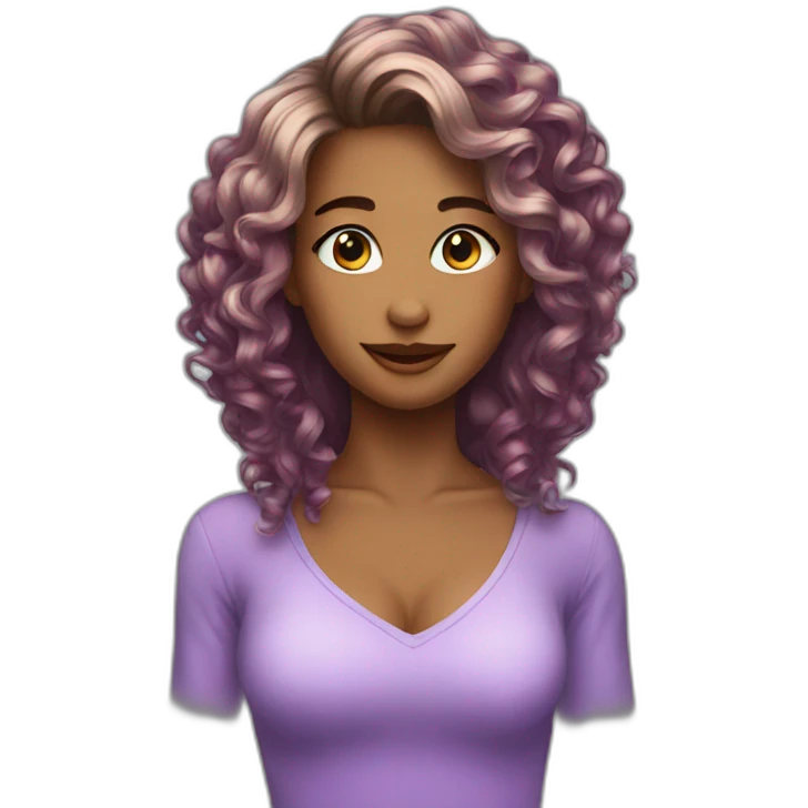 sexy hair emoji