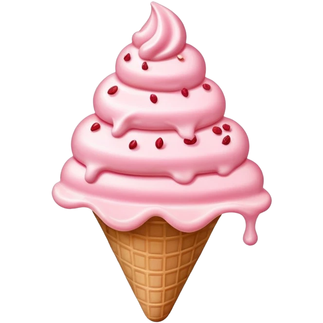 strawberry crunch ice cream bar emoji