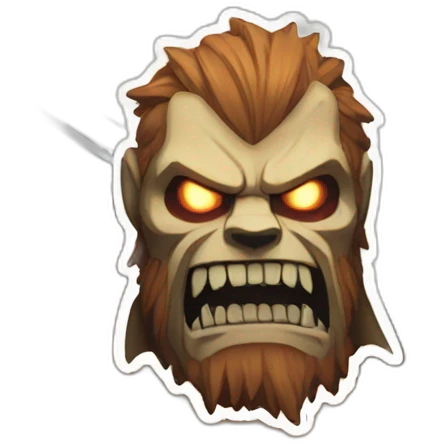 Beast titan sticker emoji