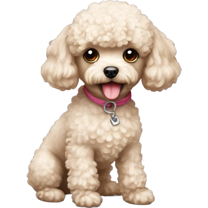 Mini Toy Poodle emoji