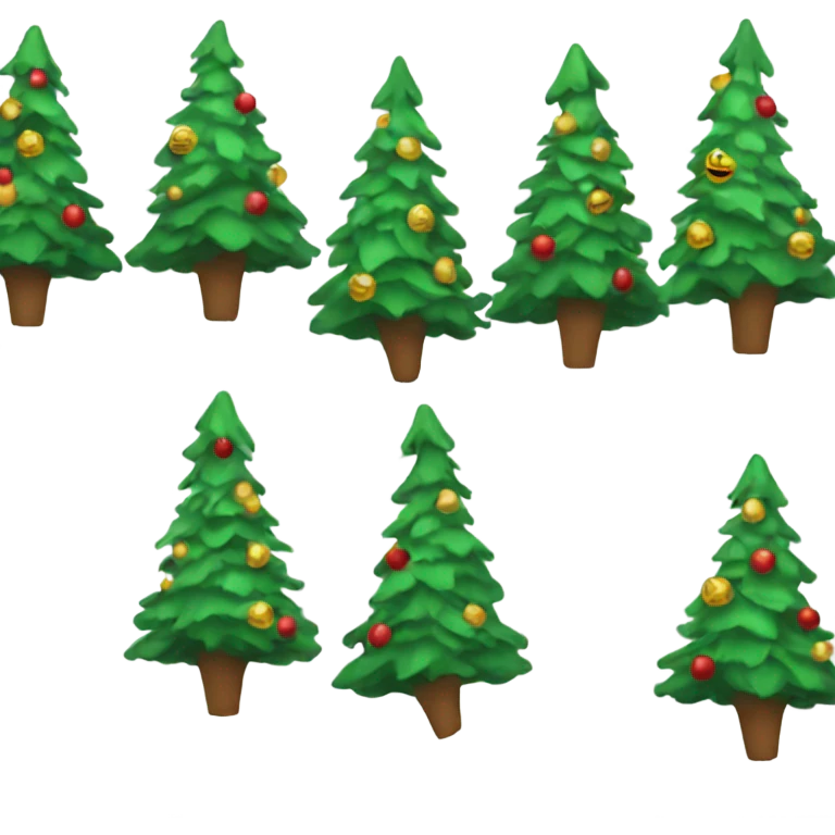 Dancing Christmas tree emoji