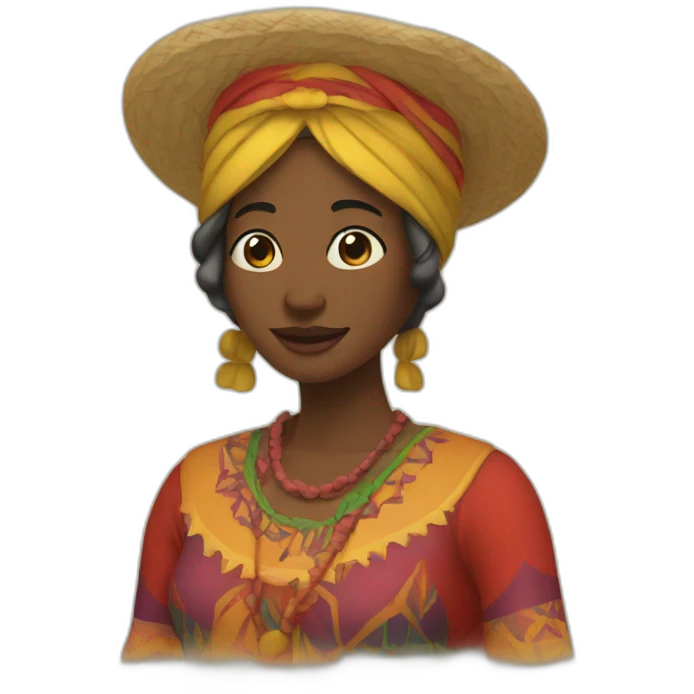 women and salut festival emoji