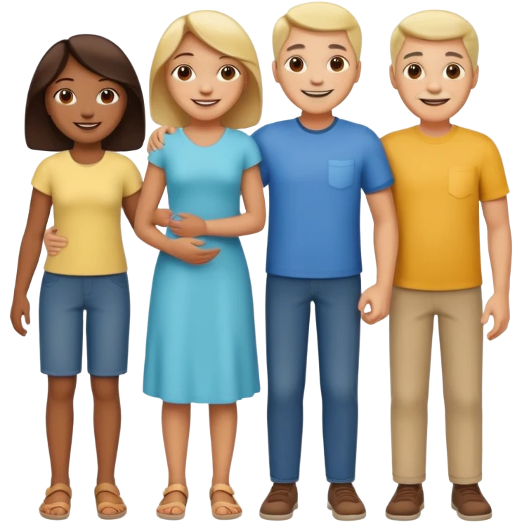  full body family emoji