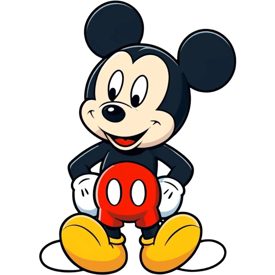 Mickey mouse ￼ emoji
