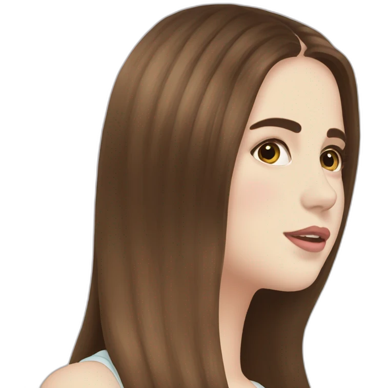 Alana Haim and lana del rey mix emoji