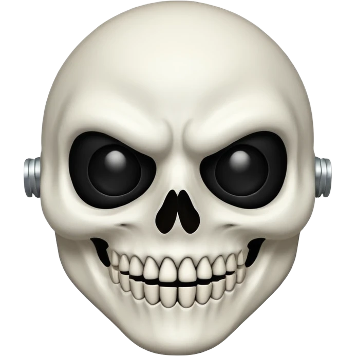 Spooky bones Mask emoji