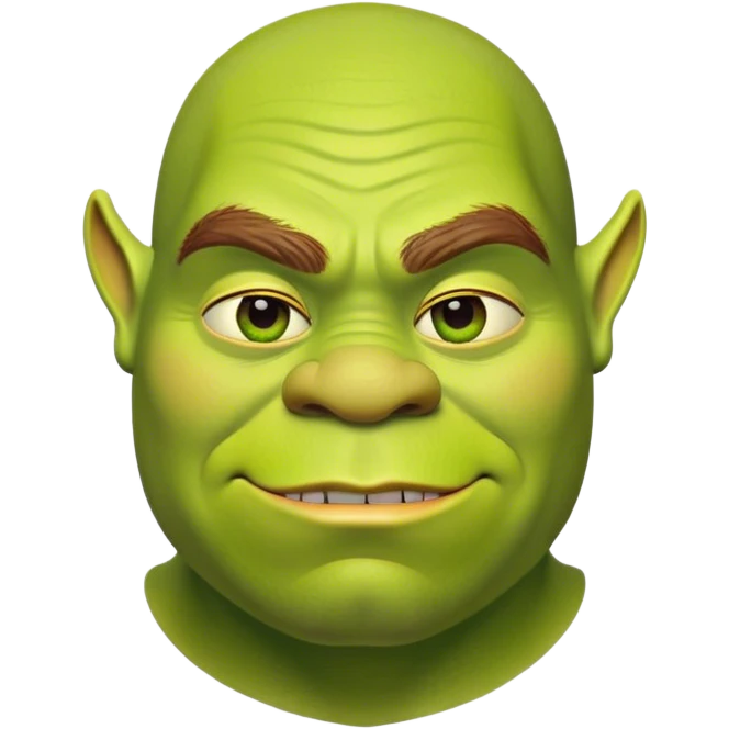 Shrek is Gay emoji