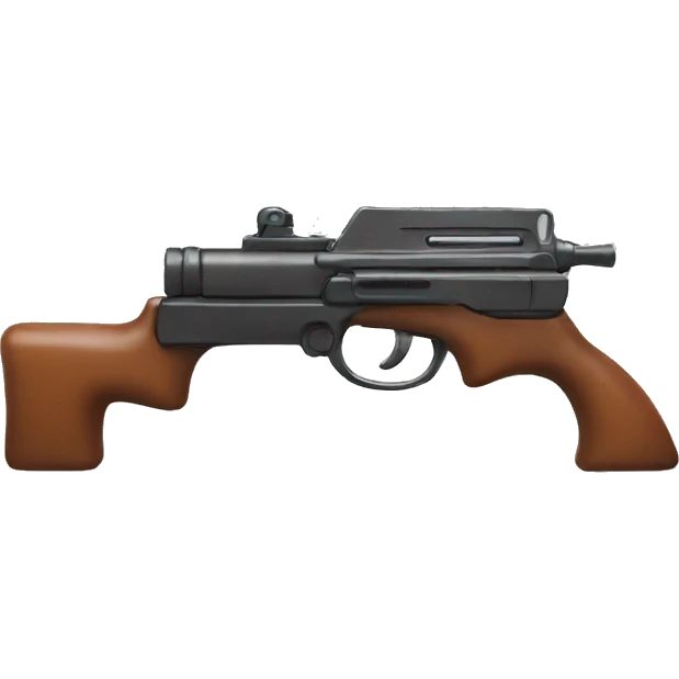 Toy guns emoji