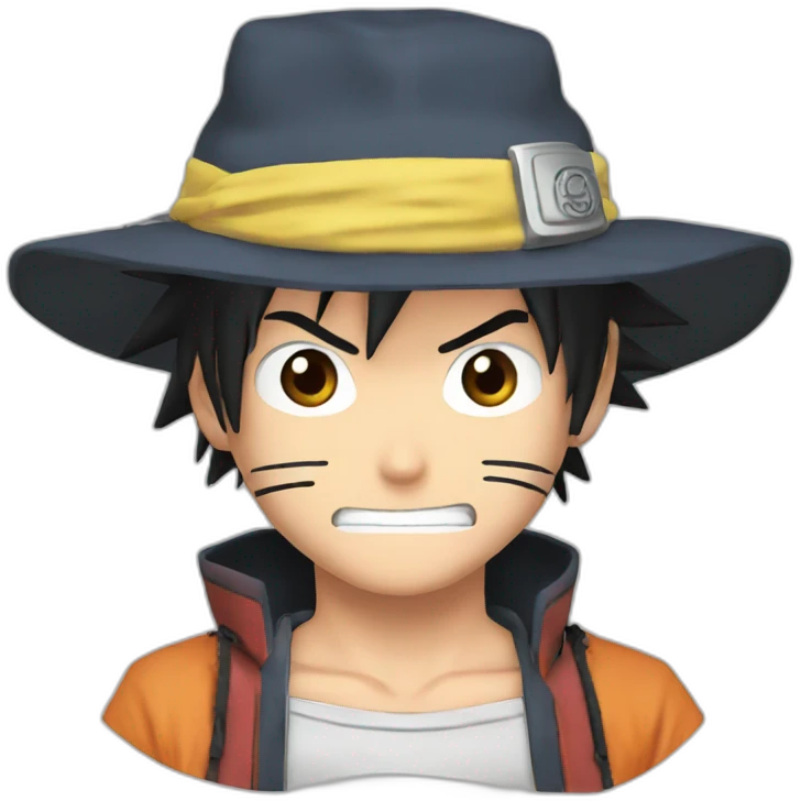 Naruto et luffy emoji