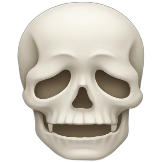 Squelette emoji