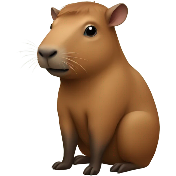 New year capibara emoji