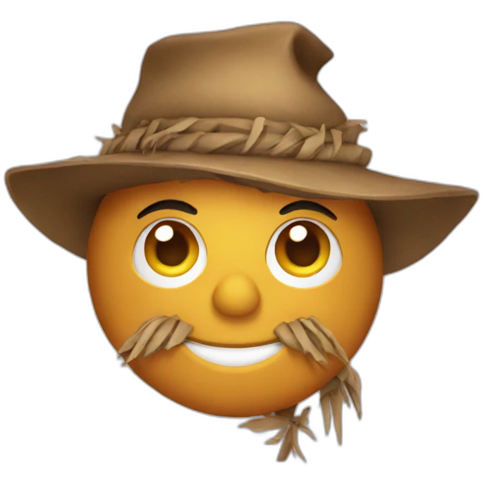 scarecrow emoji